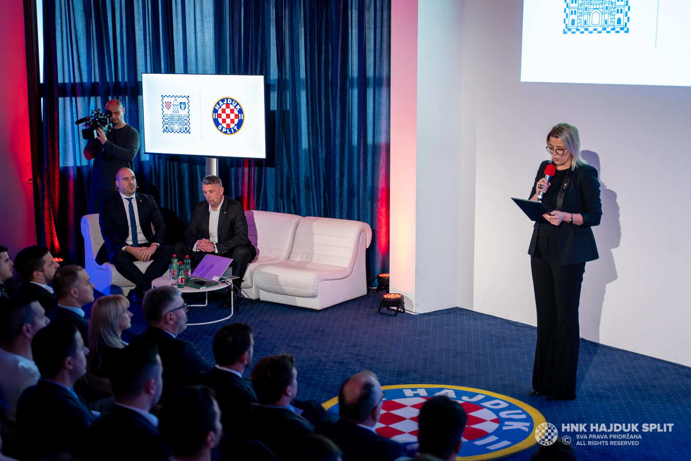 Na Poljudu prezentirana studija izvodljivosti "Nogomenti stadion i kamp u Splitu".